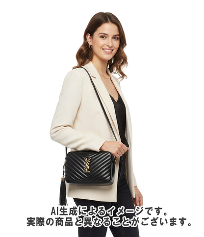 SAINT LAURENT PARIS ショルダーバッグ 斜め掛け Vステッチ ルー カメラバッグ 574494 レディース サンローランパリ