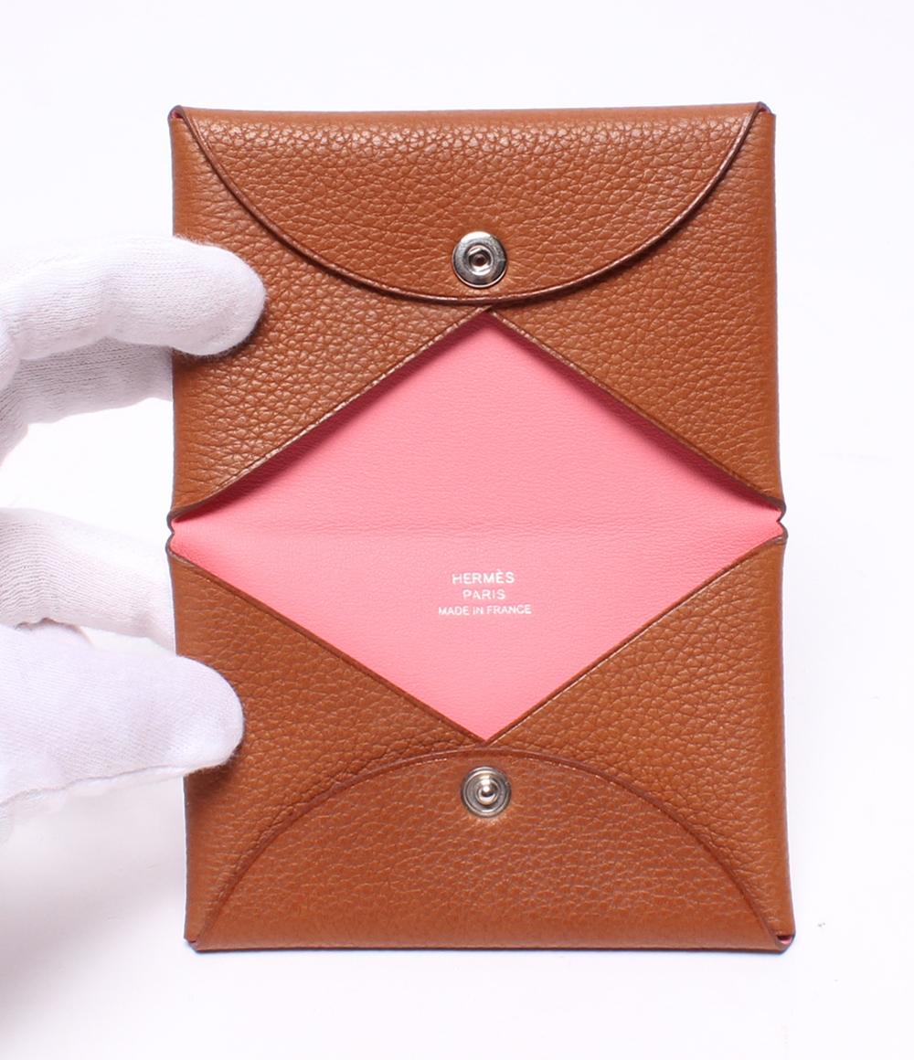 エルメス カードケース 名刺入れ Y刻印 カルヴィ ヴェルソ ユニセックス HERMES