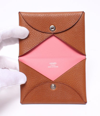 エルメス カードケース 名刺入れ Y刻印 カルヴィ ヴェルソ ユニセックス HERMES