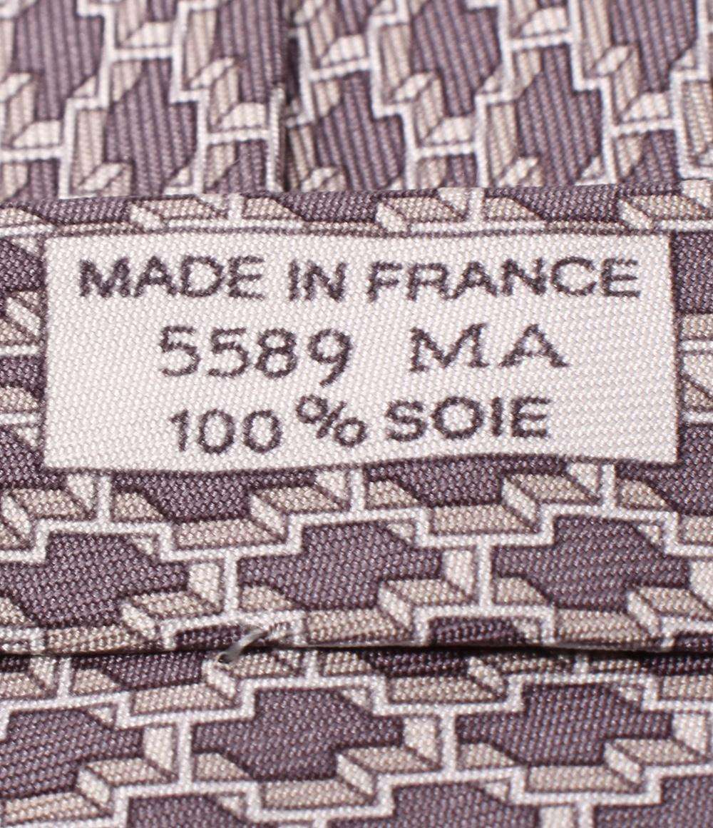 エルメス ネクタイ シルク100％ メンズ HERMES