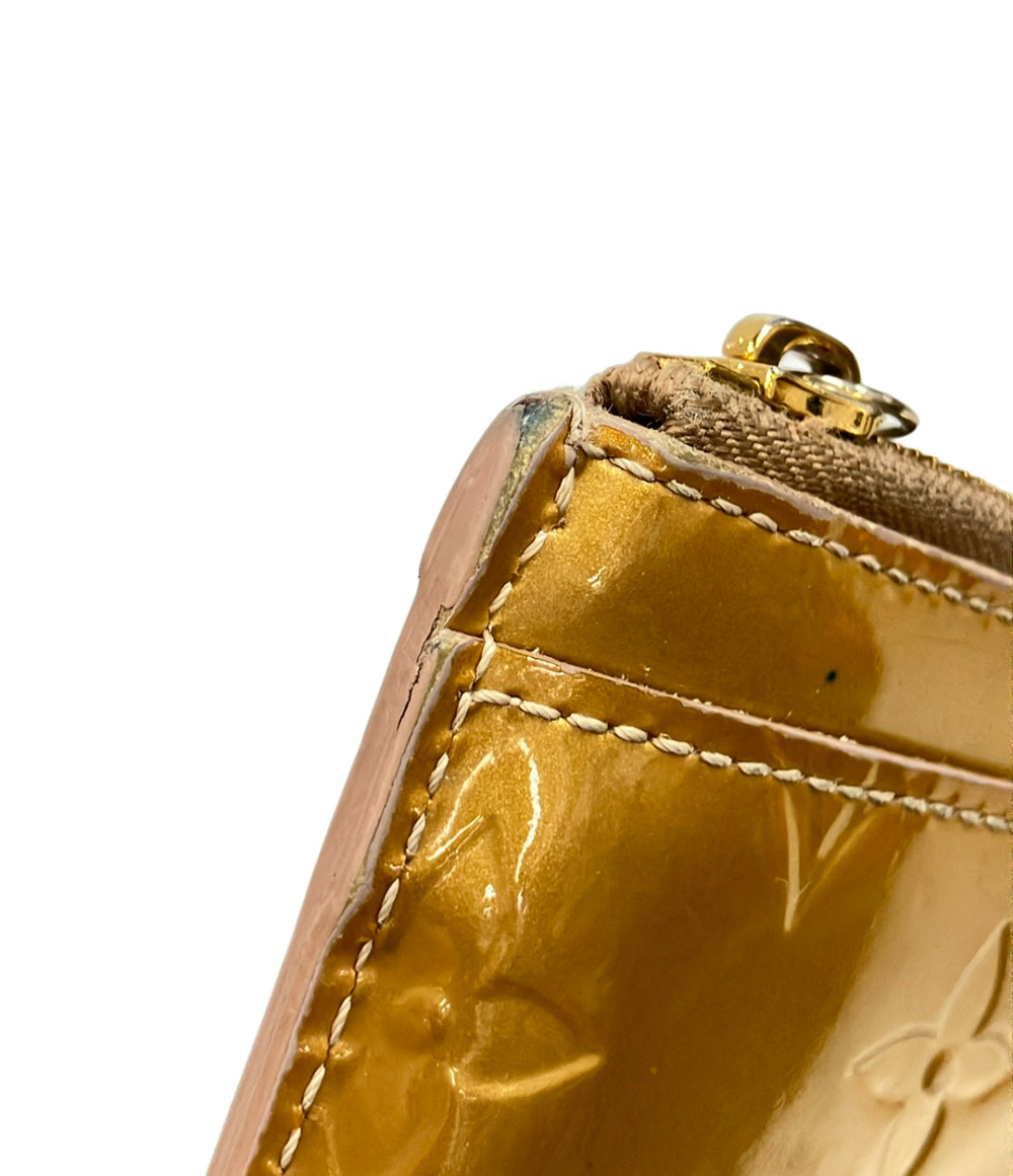 LOUIS VUITTON コインケース キーリング付き ポシェットクレ NM ヴェルニ M90215 レディース メンズ ルイ・ヴィトン