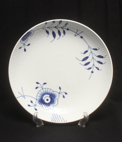 美品 ロイヤルコペンハーゲン シャローボウル 大皿 25cm SHALLOW BOWL ブルーフルーテッド メガ Royal Copenhagen