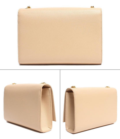 サンローラン ショルダーバッグ チェーン レザー YSLロゴ ゴールド金具 ケイト ミディアム グレイン ド プードルレザー レディース SAINT LAURENT