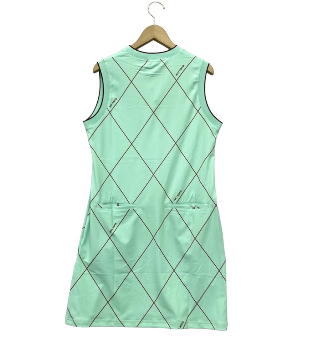 美品 ジュン アンド ロペ ノースリーブワンピース インナーパンツ付き レディース SIZE S (S) JUN and ROPÉ
