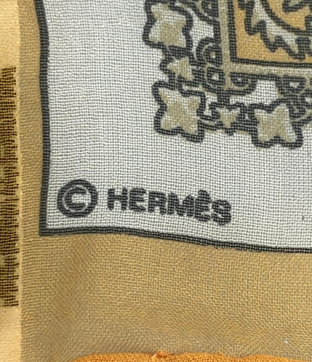 エルメス スカーフ カレ45 シルク100% Brins d’or レディース HERMES