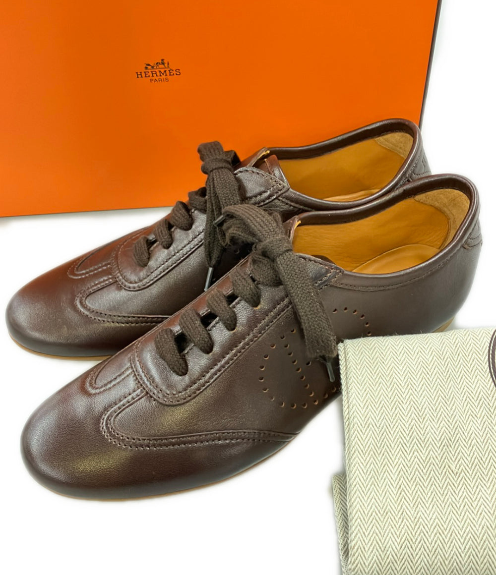 HERMES レザースニーカー エブリン レディース SIZE 37 (24.5cm) エルメス