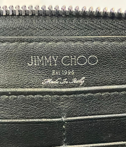 ジミーチュウ ラウンドファスナー長財布 スタースタッズ レディース Jimmy Choo