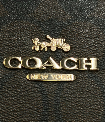 美品 COACH ショルダーバッグ 斜め掛け スマホショルダー シグネチャー レディース コーチ
