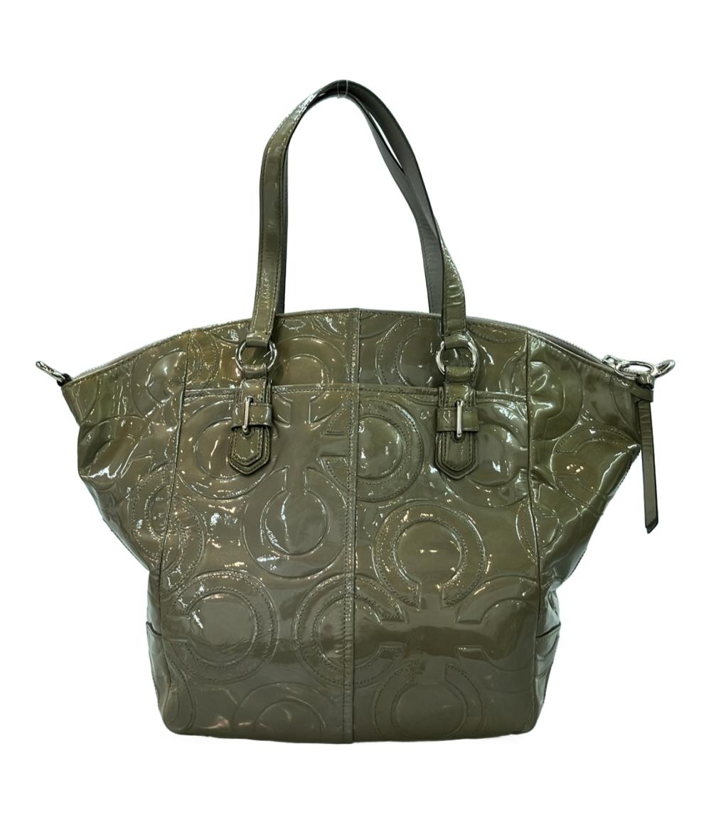 コーチ 2WAYハンドバッグ ショルダーバッグ オプアート 17846 レディース COACH