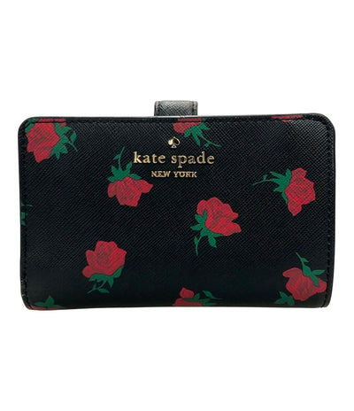 ケイトスペード 二つ折り財布 ローズプリント KE640 レディース Kate Spade