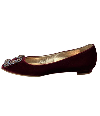 マノロブラニク バレエシューズ パンプス レディース SIZE 34 (XS) MANOLO BLAHNIK