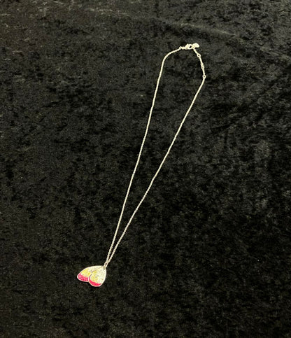 美品 スワロフスキー ネックレス 蝶モチーフ バタフライモチーフ noisette 1192953 レディース SWAROVSKI