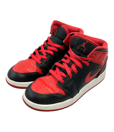 NIKE ミドルカットスニーカー AIR JORDAN 1 MID GS DQ8423-060 キッズ SIZE 25.0 (M) ナイキ