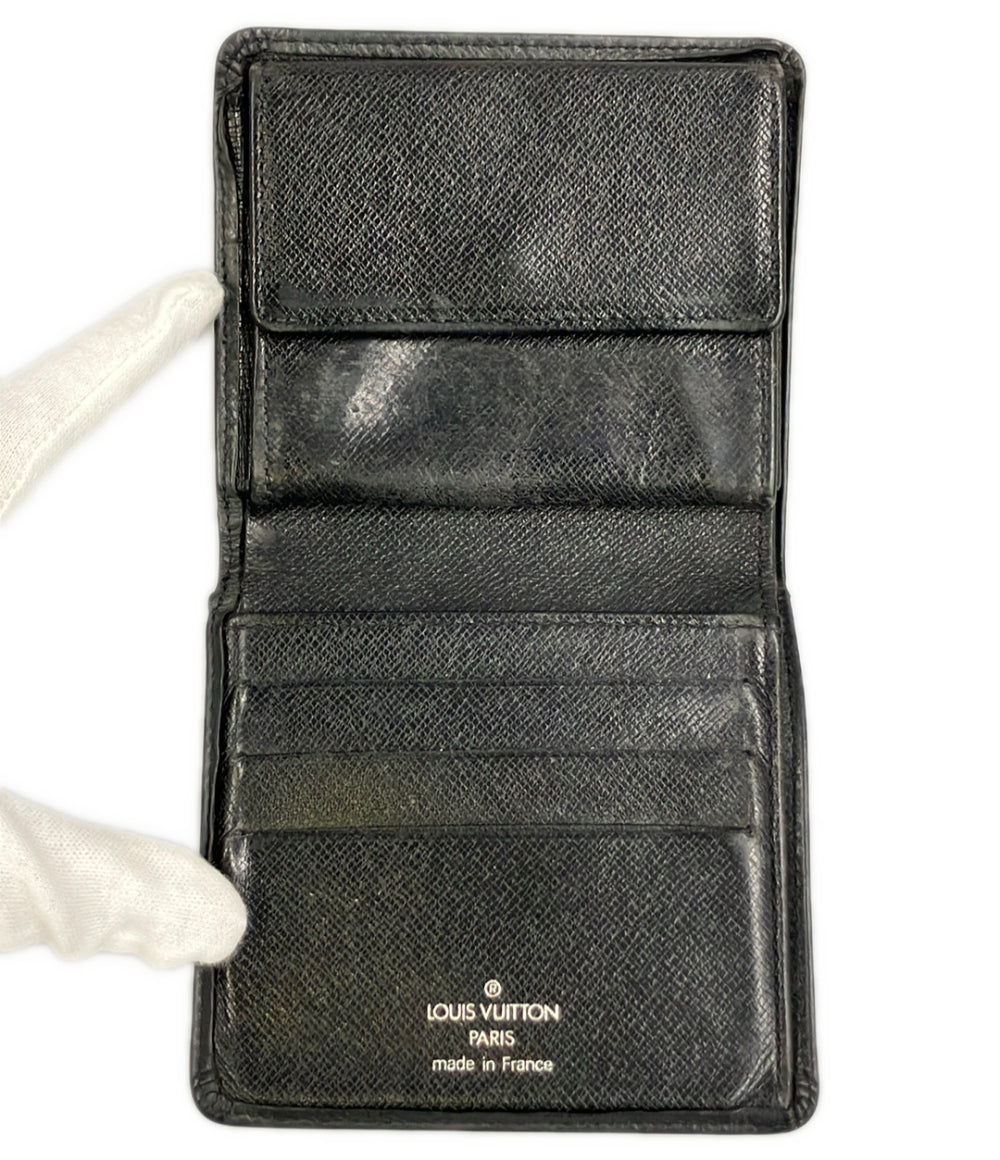 LOUIS VUITTON 二つ折り財布 ポルトビエ 3カルト クレディ タイガ M30452 メンズ ルイ・ヴィトン