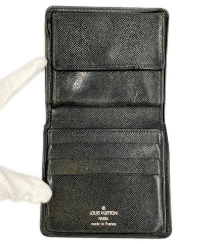 LOUIS VUITTON 二つ折り財布 ポルトビエ 3カルト クレディ タイガ M30452 メンズ ルイ・ヴィトン