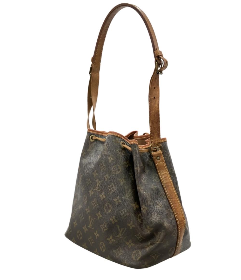 LOUIS VUITTON ショルダーバッグ 肩掛け プチノエ モノグラム M40818 レディース ルイ・ヴィトン