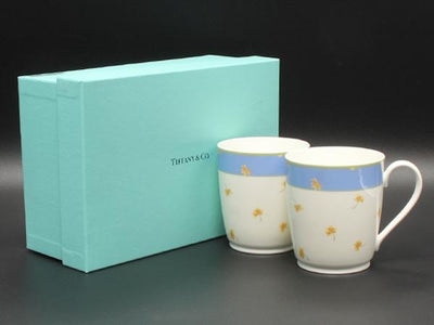 美品 TIFFANY&Co. マグカップ 2点セット ペア バレー Valley ティファニー