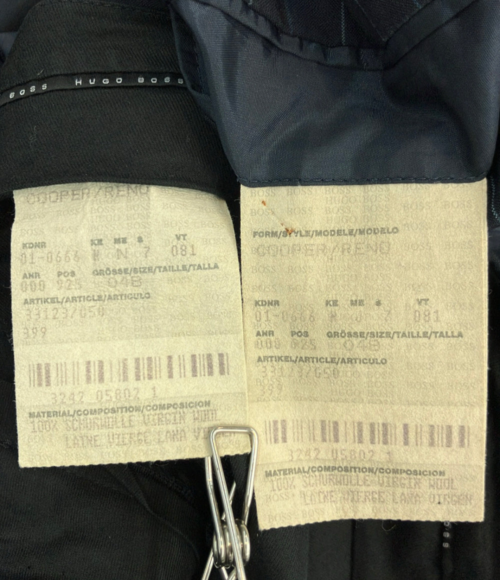 訳あり HUGO BOSS パンツスーツ セットアップ メンズ SIZE 48 (L) ヒューゴボス