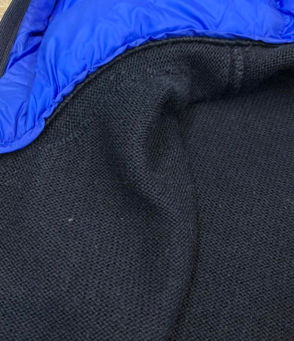 MONCLER ダウン切切替ニットベスト MAGLIA GILET メンズ SIZE S モンクレール