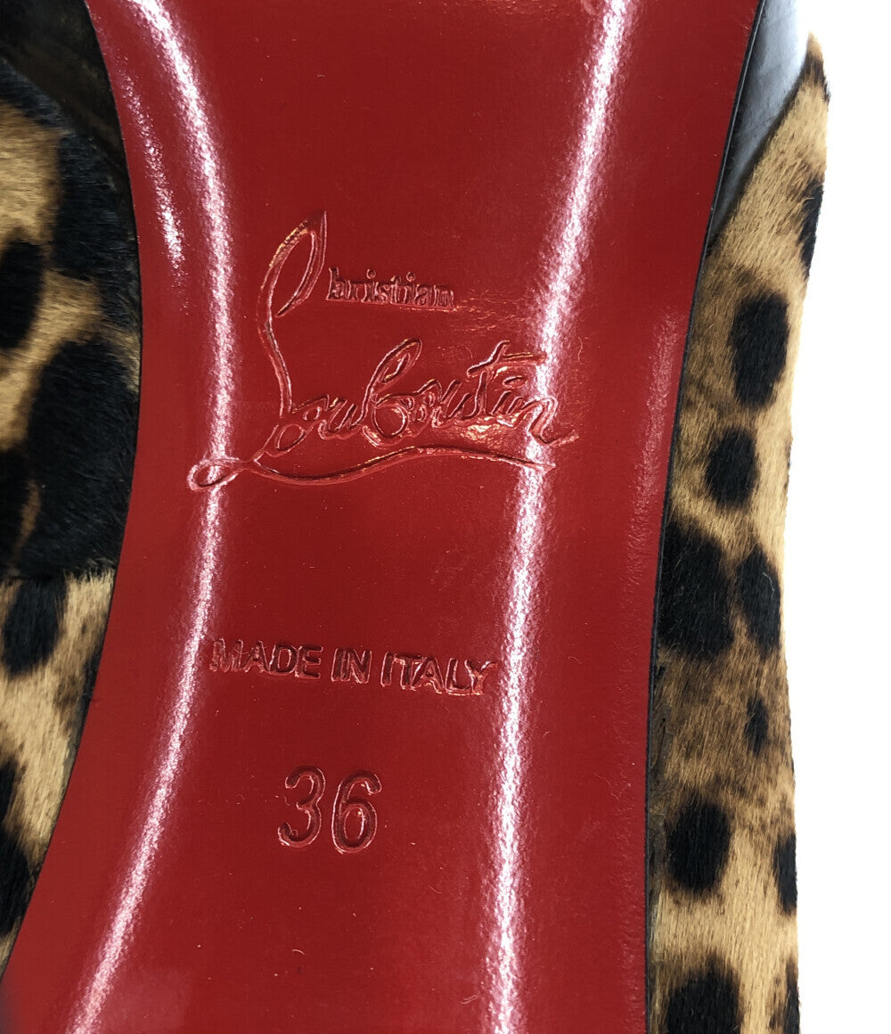 クリスチャンルブタン  パンプス ヒョウ柄      レディース SIZE 36 (M) Christian Louboutin