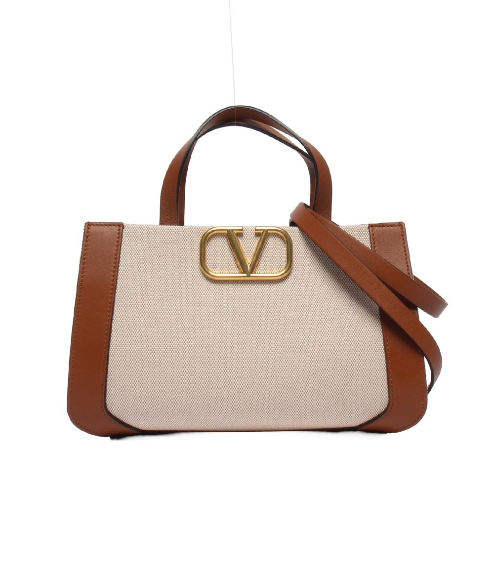 美品 VALENTINO 2wayショルダーバッグ ハンドバッグ 斜め掛け レディース バレンチノ