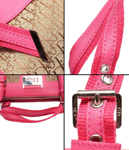 美品 クリスチャンディオール ハンドバッグ ミニボストンバッグ トロッター レディース Christian Dior