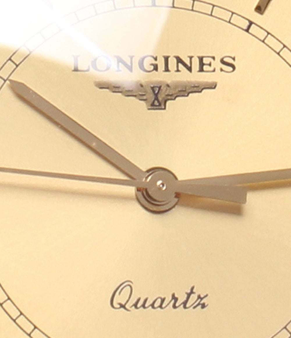 LONGINES 腕時計 フラッグシップ クオーツ ゴールド 7283 メンズ ロンジン