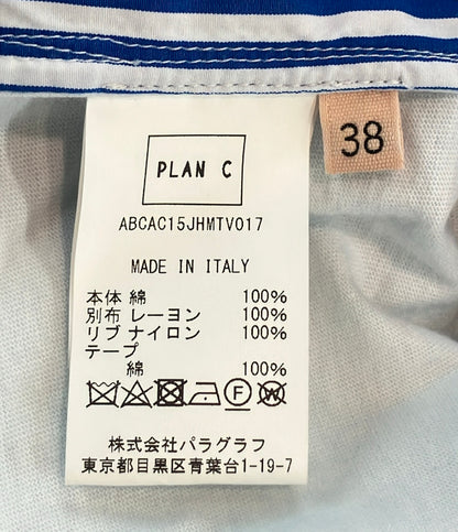 PLAN C 半袖 ワンピース レディース SIZE 38 (S) プラン シー