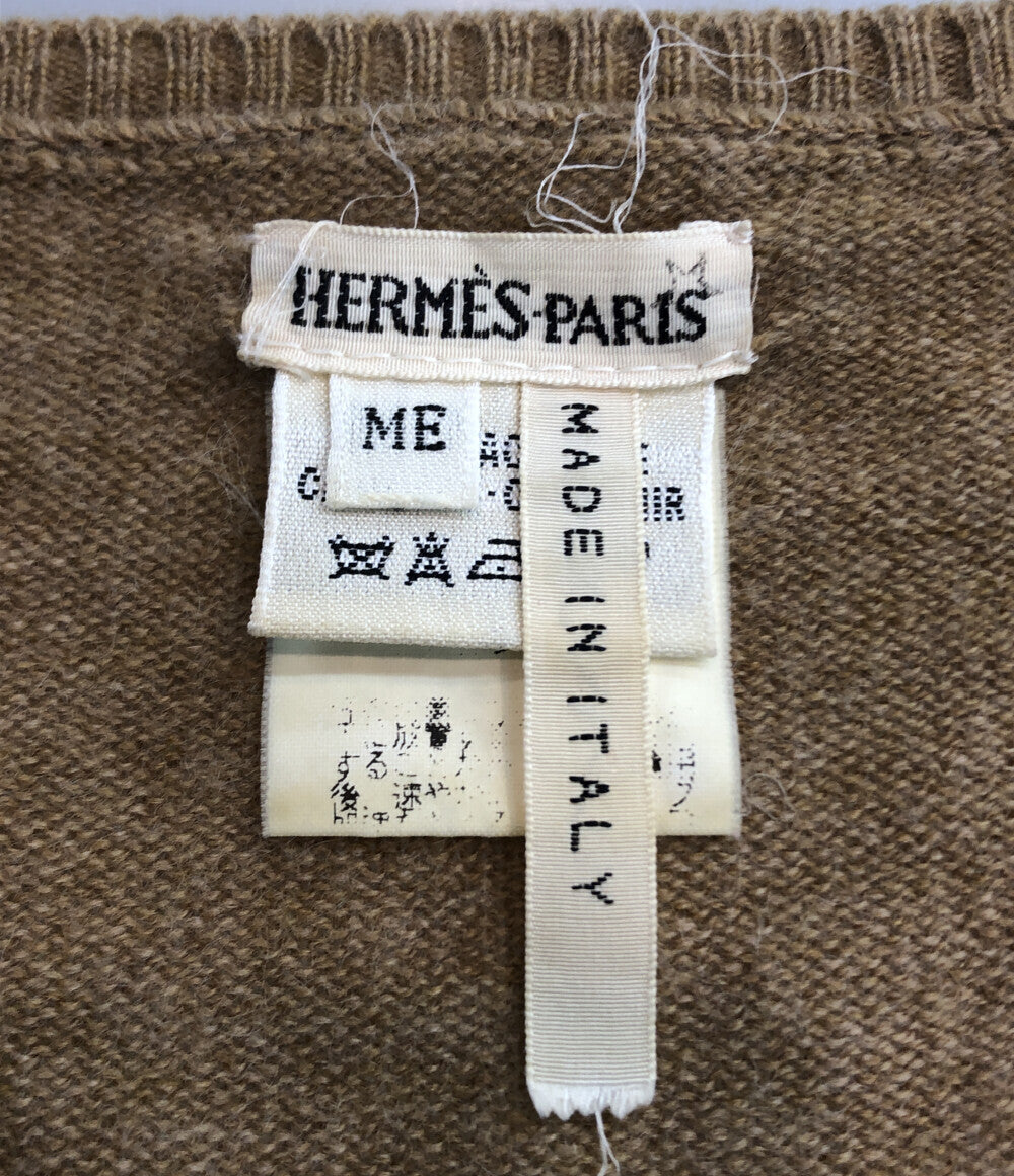 エルメス  Vネック 長袖カーディガン マルジェラ期      レディース SIZE ME (M) HERMES