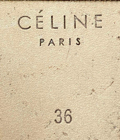 セリーヌ オープントゥウェッジソールサンダル レディース SIZE 36 (M) CELINE