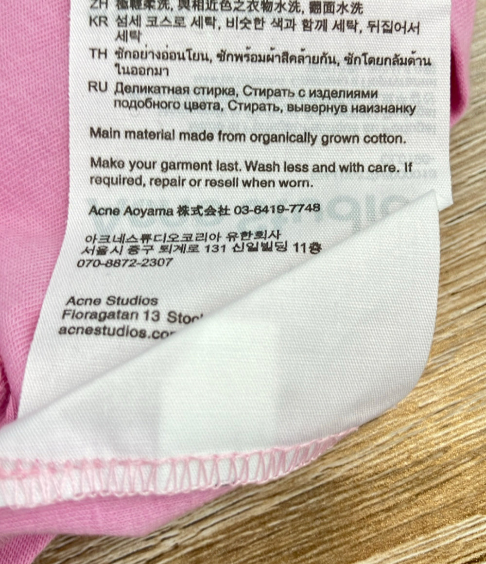 Acne Studios 半袖Tシャツ スプレーヴィンテージ 加工 ロゴ FN-UX-TSH1000013 メンズ SIZE M アクネ ストゥディオズ