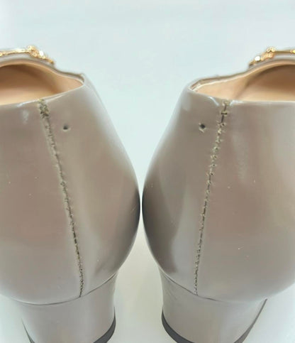 ジルスチュアート スクエアトゥビジュービットパンプス レディース SIZE 24.0 (L) JILLSTUART