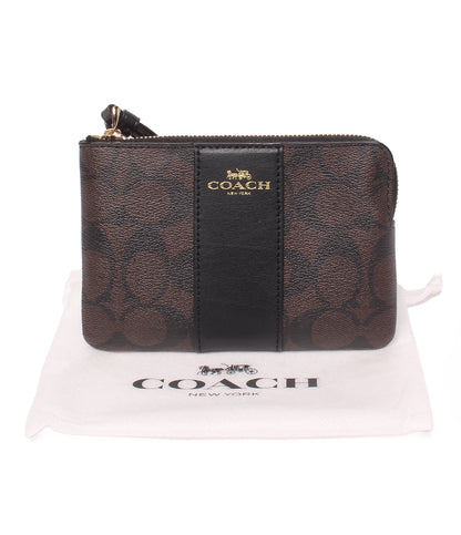 美品 COACH ポーチ シグネチャー 58035 レディース コーチ