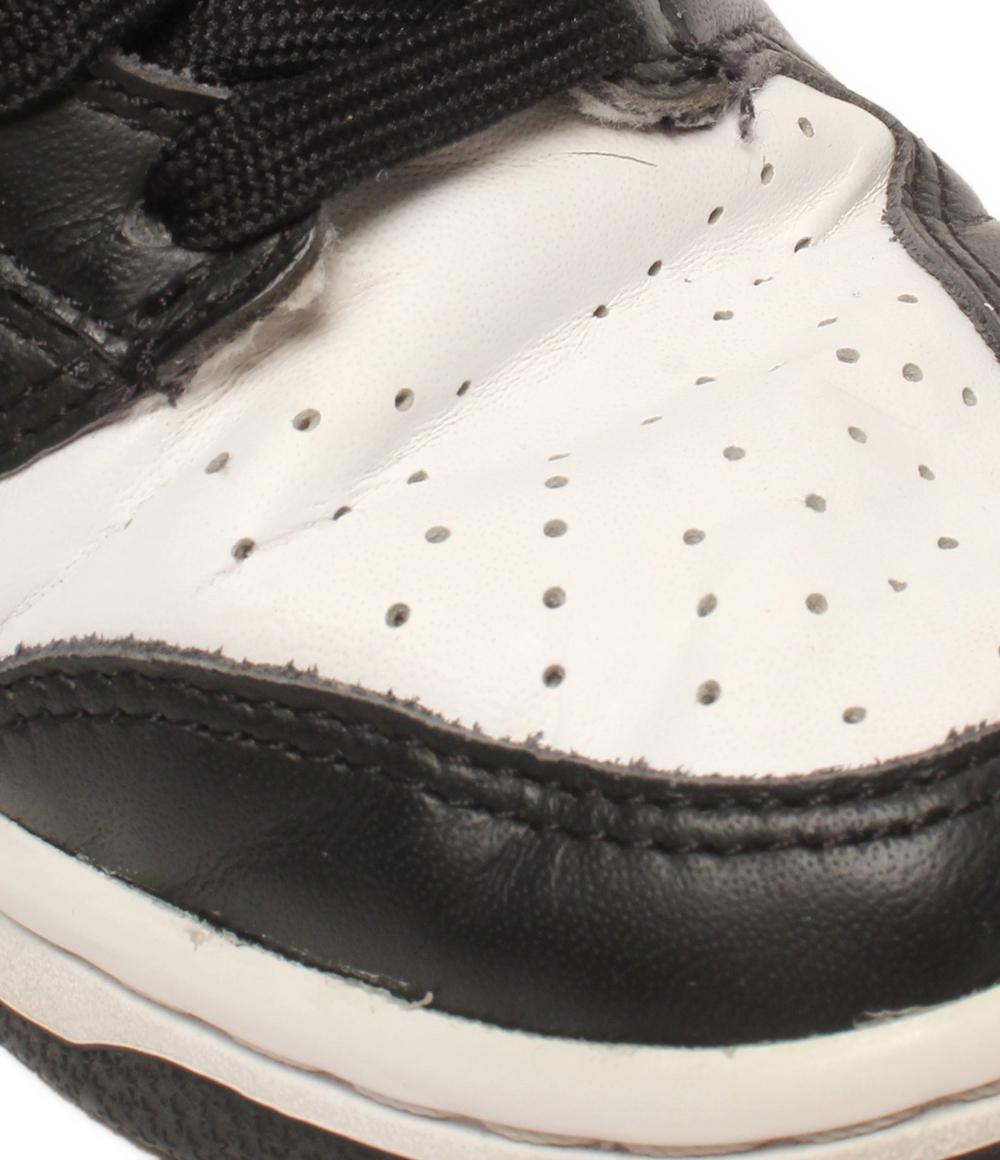 ナイキ ミドルカットスニーカー Black and White Dunk High DD1869-103 レディース SIZE 22.5 (S) NIKE