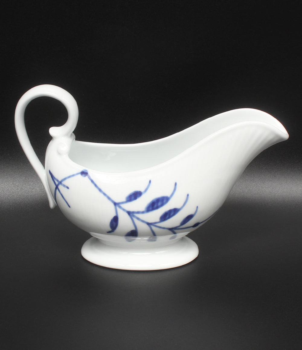 美品 Royal Copenhagen ソースジャグ ブルーフルーテッド メガ ロイヤルコペンハーゲン