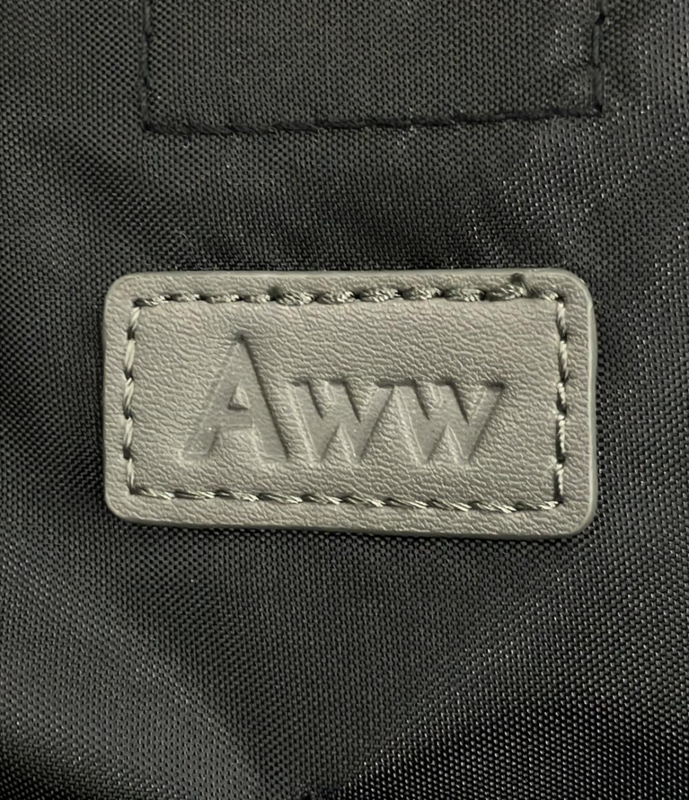 美品 Aww ボストンバッグ ウィークエンド 合成皮革 レディース アウ