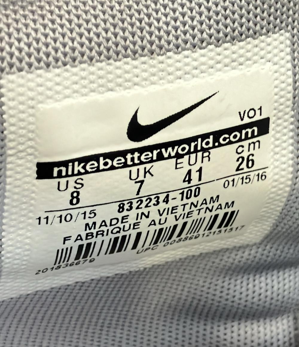 ナイキ ミドルカットスニーカー ZOOM ASCENTION 832234-100 メンズ SIZE 26.0 (M) NIKE