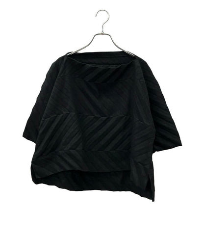 ISSEY MIYAKE 半袖シャツ 無地 MI63FK613 レディース イッセイミヤケ