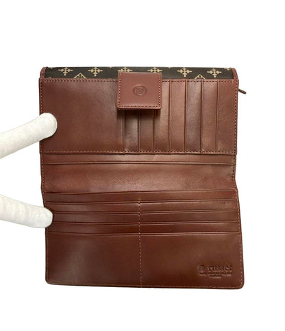 美品 russet ダブルホック 長財布 レディース ラシット