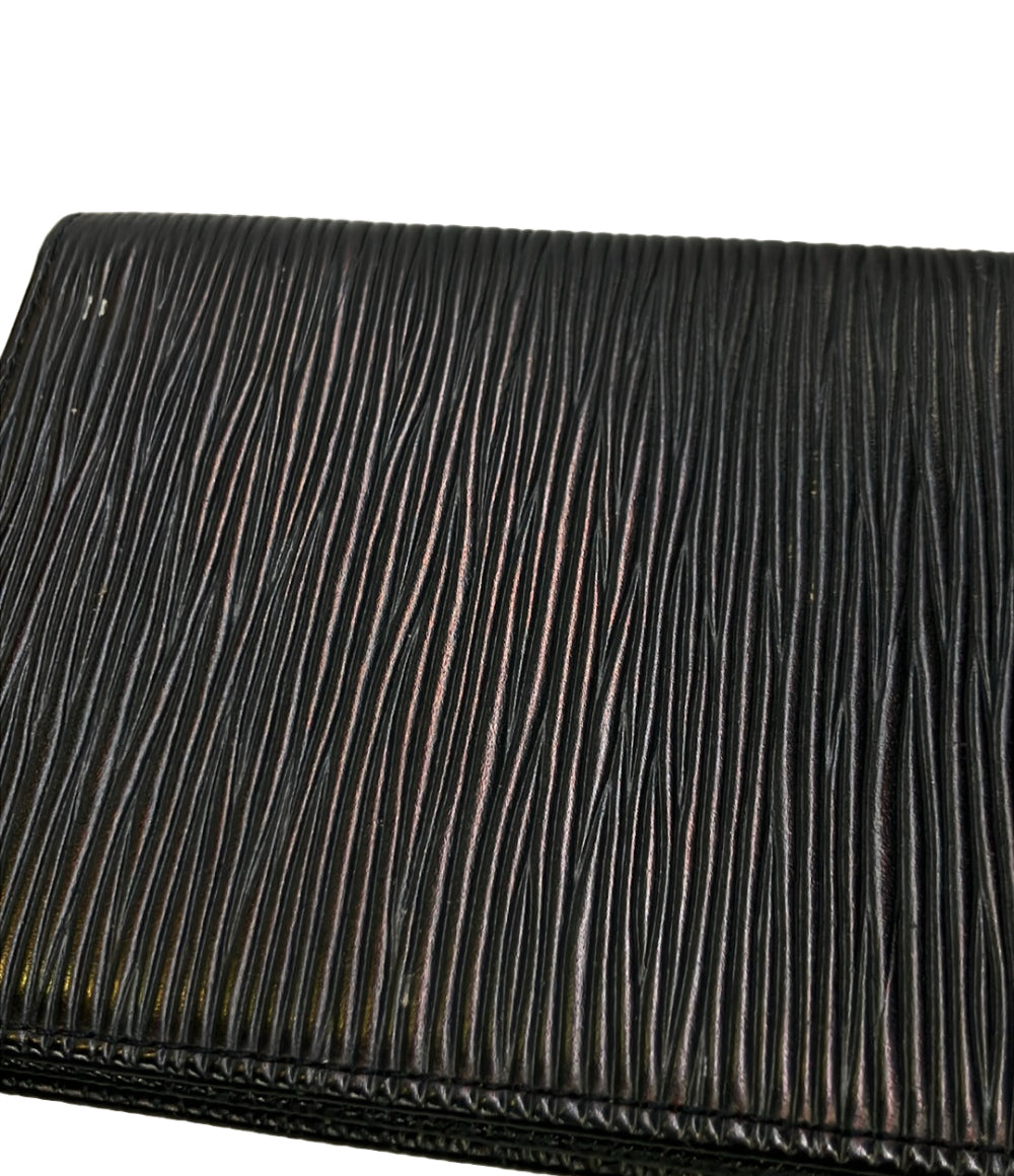 LOUIS VUITTON 二つ折り長財布 ポルトカルト クレディ エピ M63212 メンズ ルイ・ヴィトン