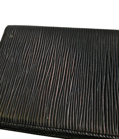 LOUIS VUITTON 二つ折り長財布 ポルトカルト クレディ エピ M63212 メンズ ルイ・ヴィトン