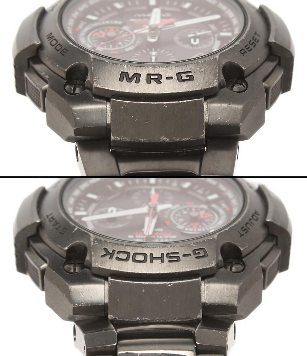 CASIO 腕時計 MR-G G-SHOCK ソーラー ブラック MRG-8100B メンズ カシオ