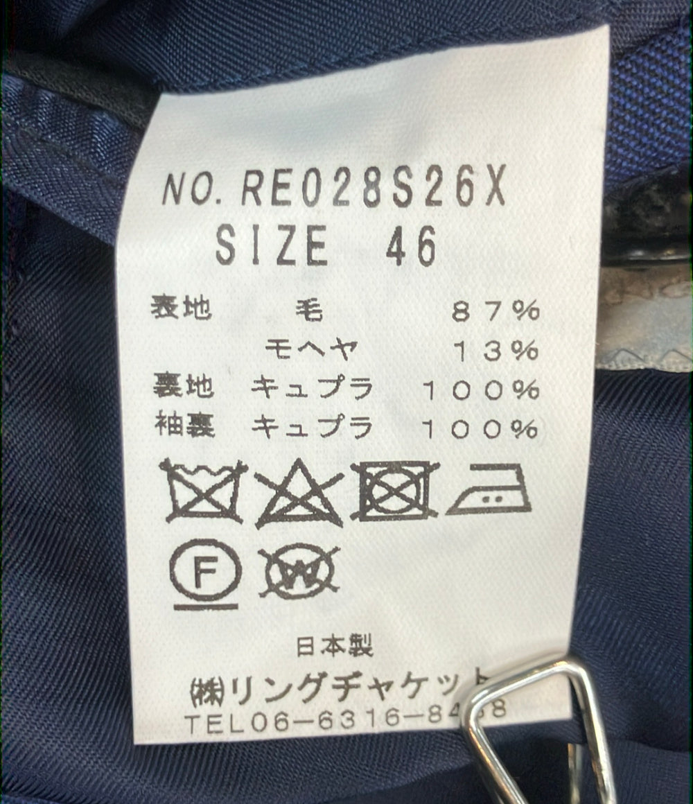 RING JACKET テーラードジャケット RE028S26X メンズ SIZE 46 (L) リングヂャケット