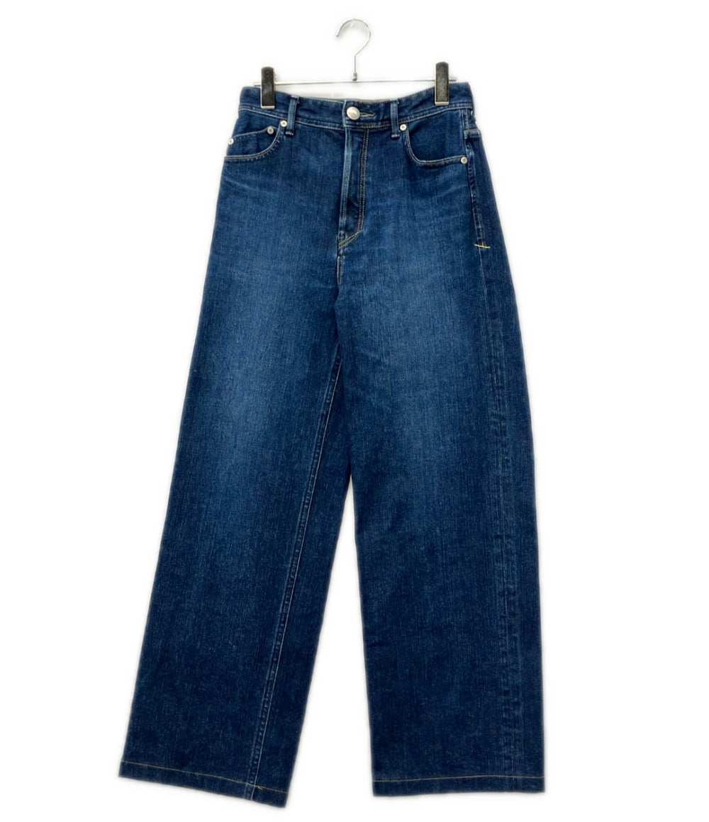 YANUK ワイドストレート デニムパンツ レディース SIZE 26 ヤヌーク