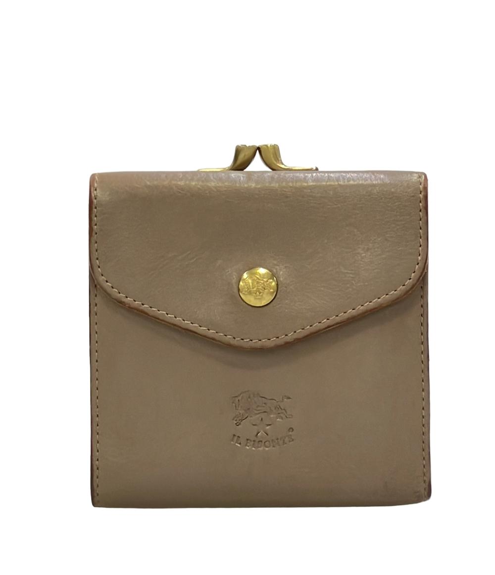 IL BISONTE 二つ折り財布 レディース イルビゾンテ