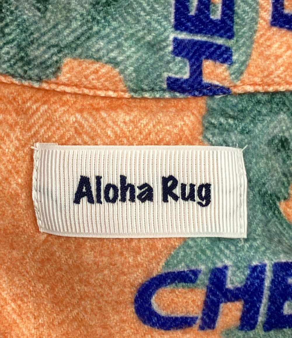 美品 Aloha Rug 長袖シャツ Lingering heat メンズ SIZE 1 (M) アロハラグ