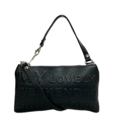 美品 バーバラリール ラッフルズホテル 2wayハンドバッグ ショルダーバッグ 斜め掛け レディース BARBARA RIHL RAFFLEA HOTEL