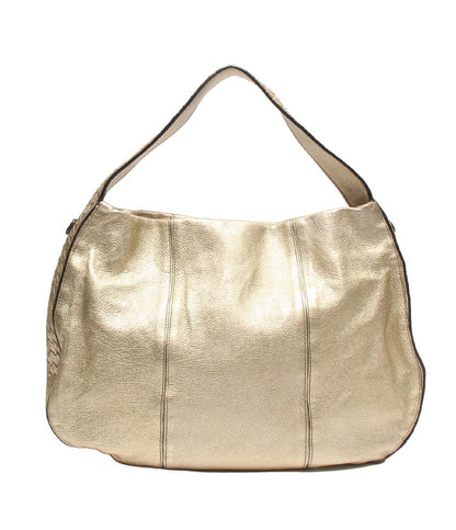 BOTTEGA VENETA 2way ワンショルダーバッグ 肩掛け 斜め掛け ゴールドサイド イントレチャート レディース ボッテガ・ヴェネタ