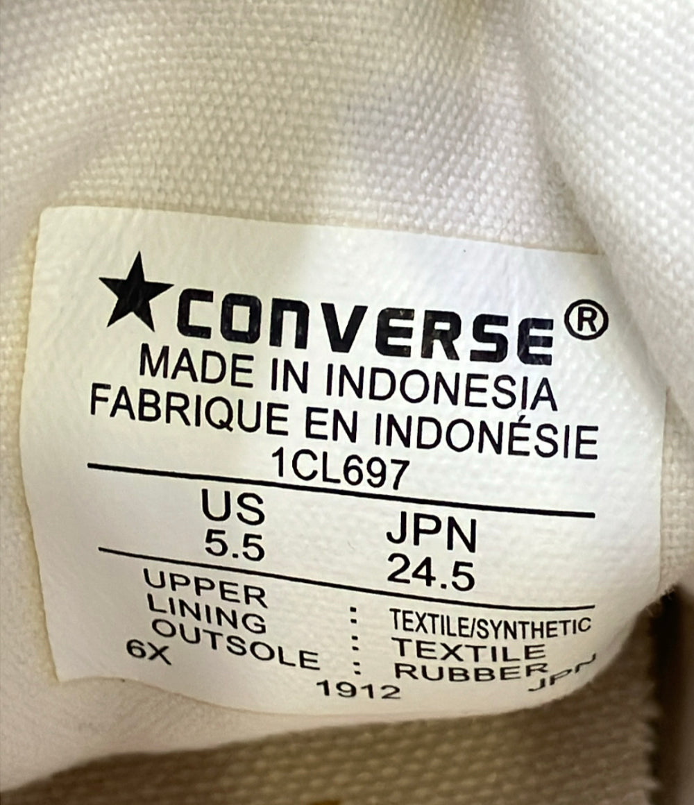 美品 CONVERSE ハイカットスニーカー レディース SIZE 24.5 コンバース