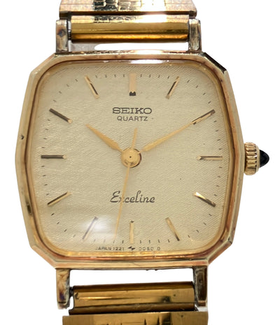 SEIKO 腕時計 エクセリーヌ クオーツ ゴールド 1221-5010 レディース セイコー